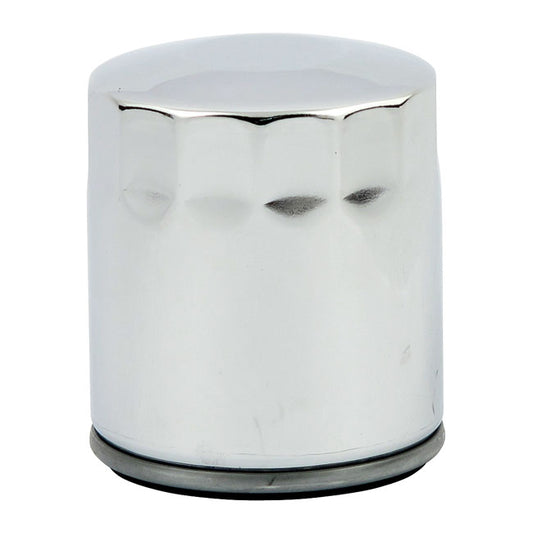 Oil Filter chrome Twin Cam Magnetic