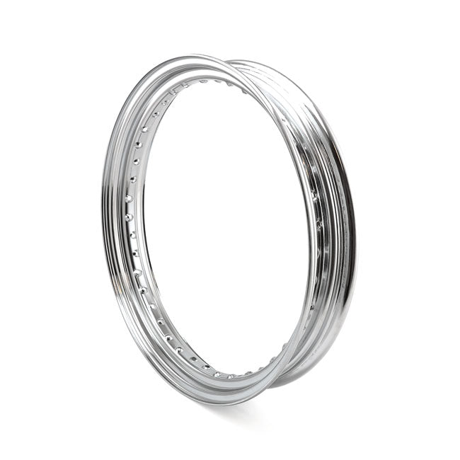 CHROME DROPCENTER RIM, 2.50 X 19