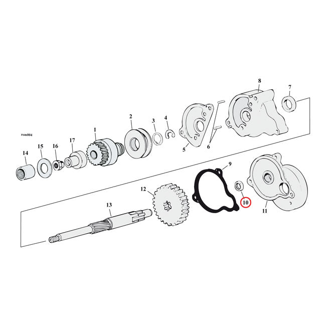 Starter Housing Bearing 1965-88