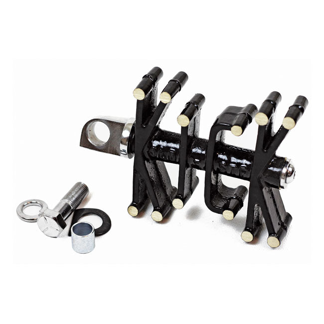 Paughco Old Stf Kick Pedal Black painted