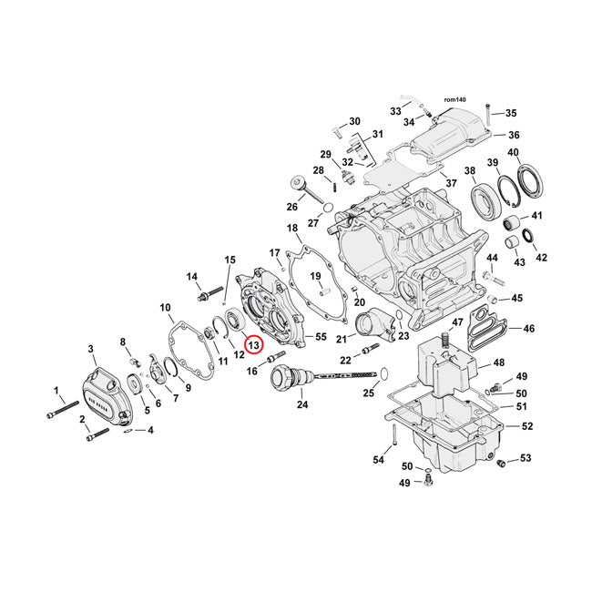 BALL BEARING, TRANSM. BEARING HOUSING