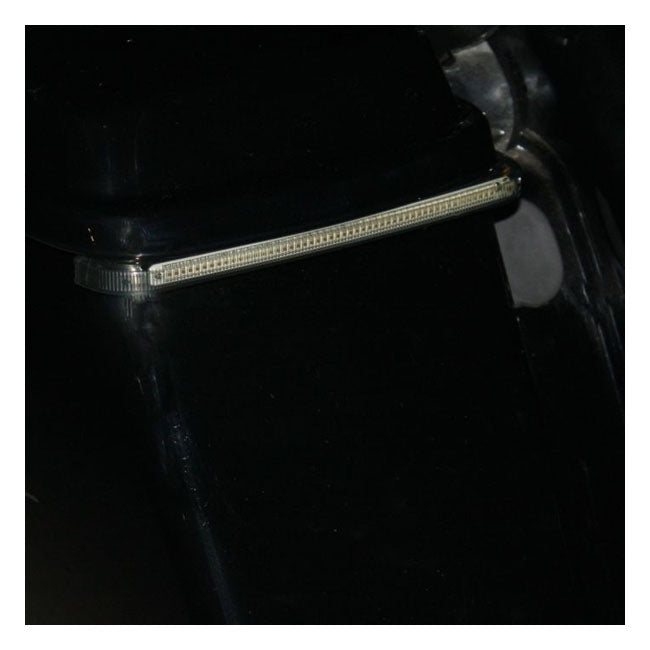 CUSTOM DYNAMICS, SEQUENTIAL LOW PROFILE BAG LIGHTS. SMOKE