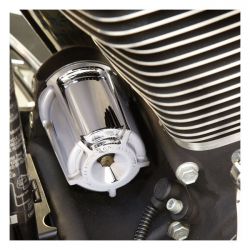 Arlen Ness Beveled Oil Filter Housing, chrome