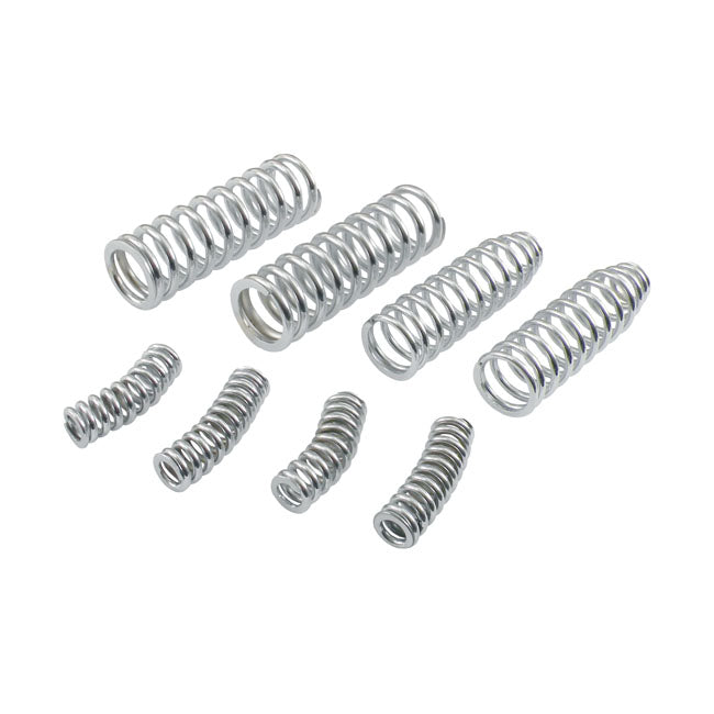 FORKSPRING SET OUTER/INNER 8 PC, CHROME