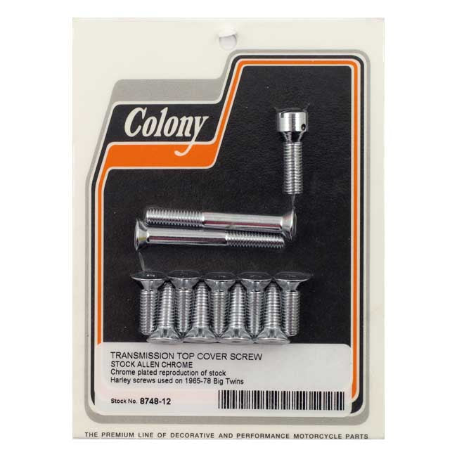Transmission Top Cover Screw Kit 65-78