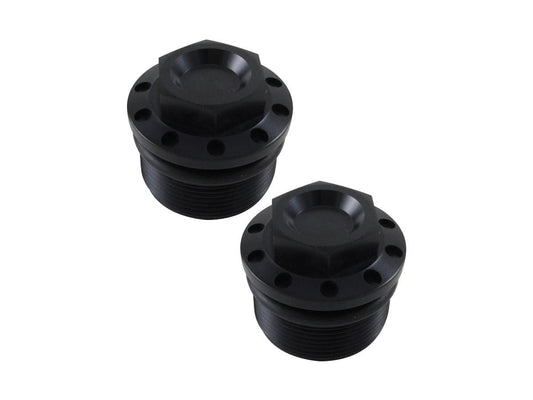 Fork Tube Plugs black anodized 39mm