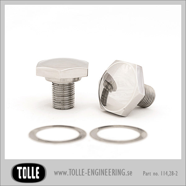 Stainless cap bolts