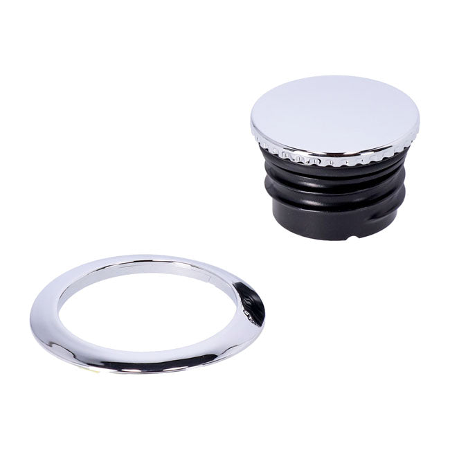 POP-UP GAS CAP SET. CHROME XL98-22