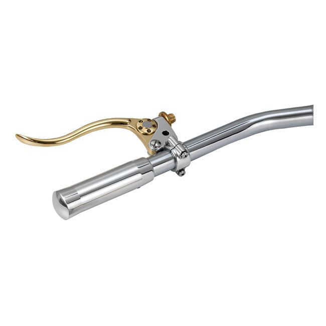 K-TECH, DELUXE MECHANICAL CLUTCH LEVER ASSEMBLY. BRASS/ALU