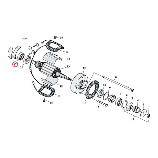 NEEDLE BEARING, GENERATOR