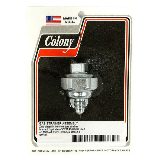 Fuel Strainer Filter Zinc 1939-1941