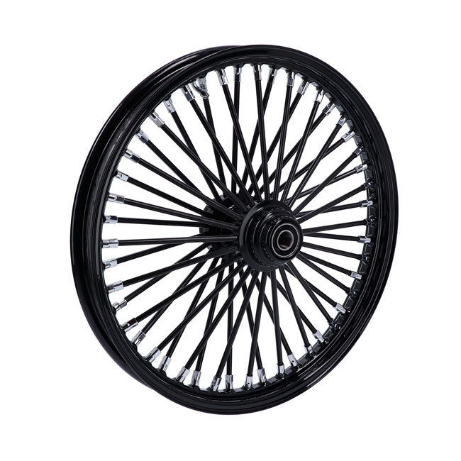 MCS RADIAL 48 FAT SPOKE FRONT WHEEL 2.15 X 21 SF BLACK