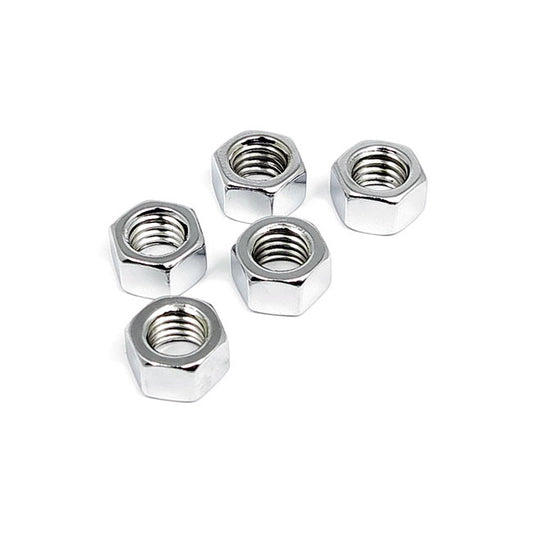 7/16-14 HEX NUT ZINC  5-pack