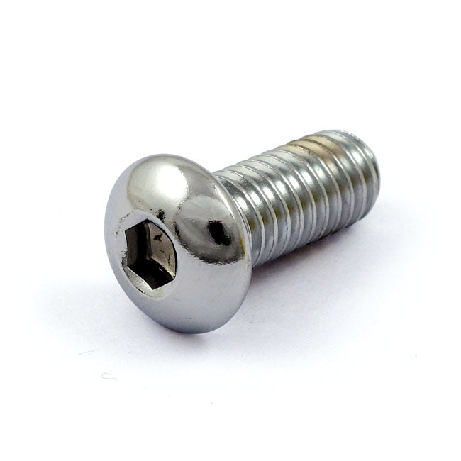 Chrome Button Head 5/16-18 x 3/4"