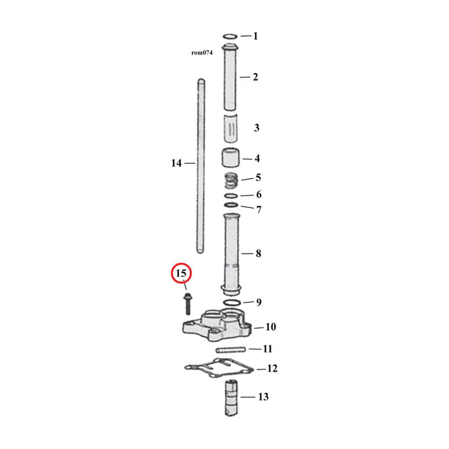 TAPPET BLOCK MOUNT KIT, ALLEN