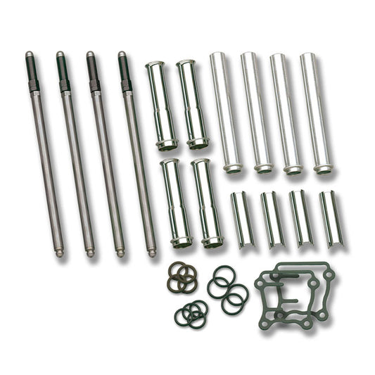 S&S, TWIN CAM ADJUSTABLE PUSHROD & COVER KIT