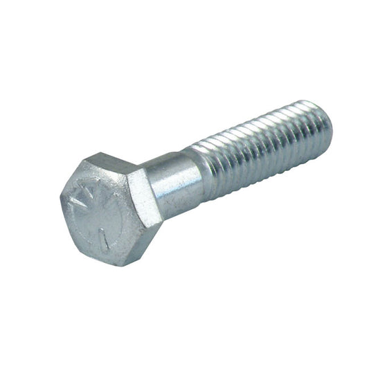 5/8-18 X 1 INCH HEX BOLT ZINC