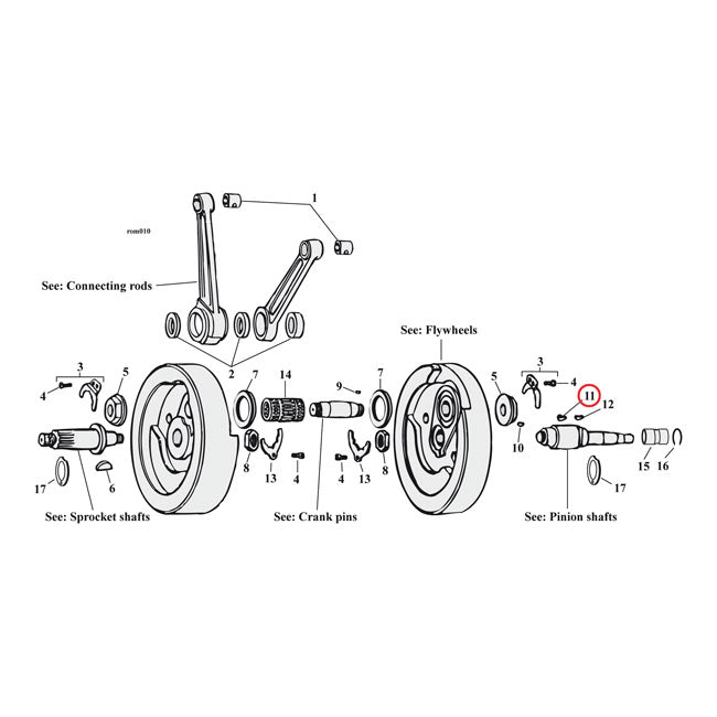 Key (drive shaft) USA