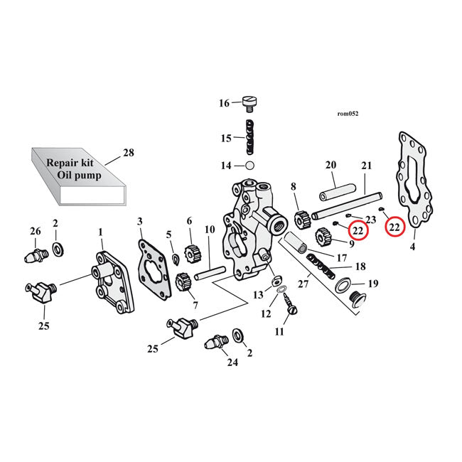 Key (drive shaft) USA