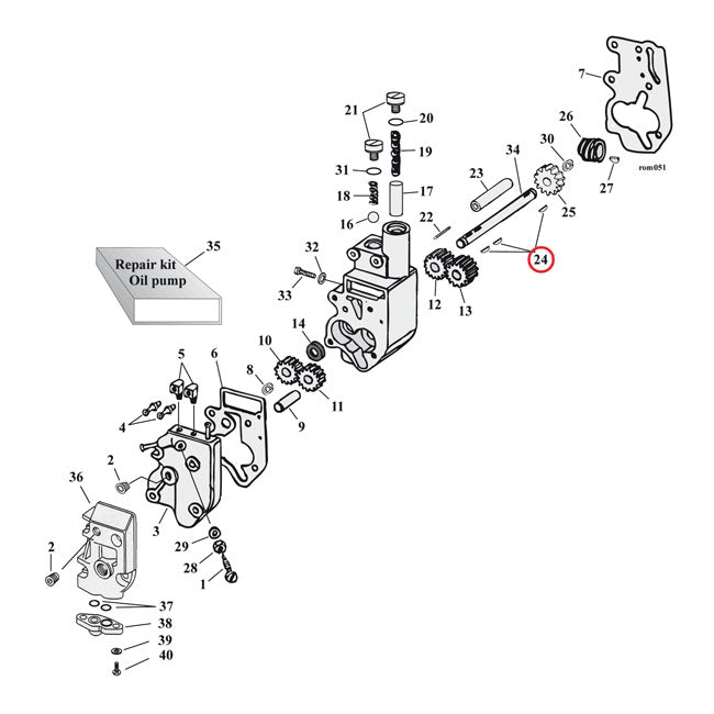 Key (drive shaft) USA