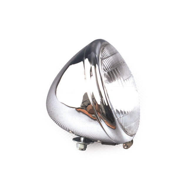 Springer Headlamp Chrome 12V