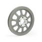 REPRODUCTION OEM STYLE WHEEL PULLEY 66T, 20MM BELT. SILVER