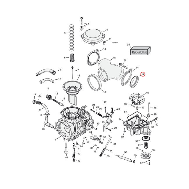 JAMES INTAKE SEALS, MANIFOLD TO CYLINDER HEAD