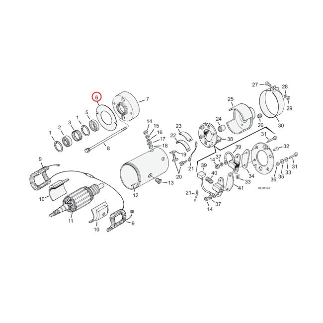 Generator Gasket 12V