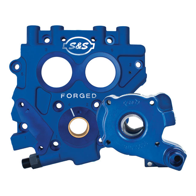 S&S, TC3 OIL PUMP & CAM SUPPORT PLATE KIT FOR TWIN CAM