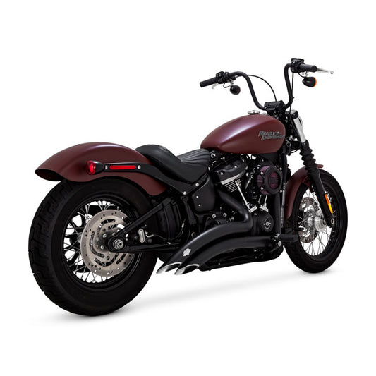 VANCE & HINES, BIG RADIUS PCX EXHAUST. BLACK