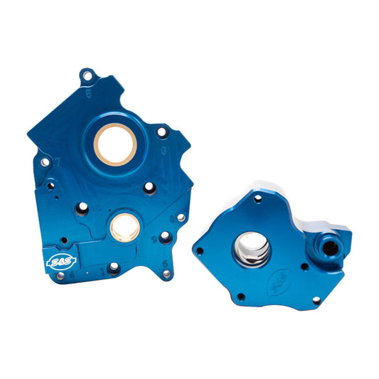 S&S, OIL PUMP AND CAM PLATE SUPPORT KIT. TWIN COOLED