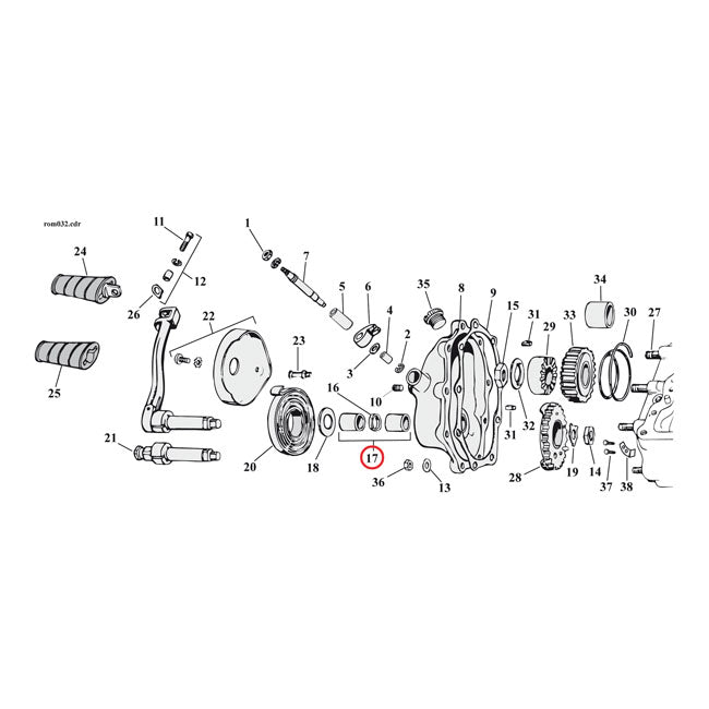 Kick Start Bushing Kit