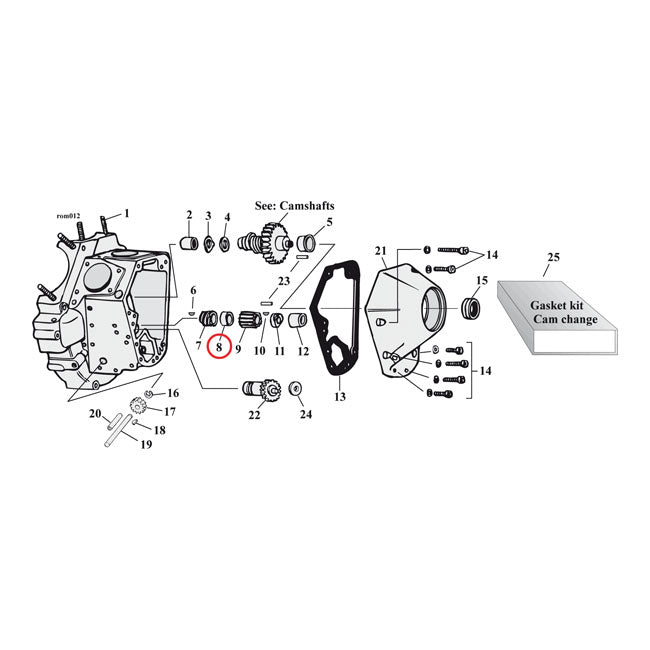 Pinion Shaft  Gear Spacer