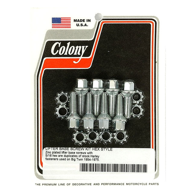 COLONY TAPPET BLOCK MOUNT KIT, OEM STYLE