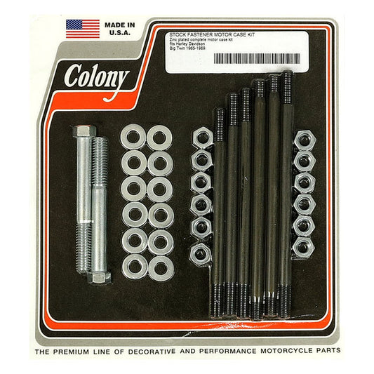 COLONY CRANKCASE BOLT KIT