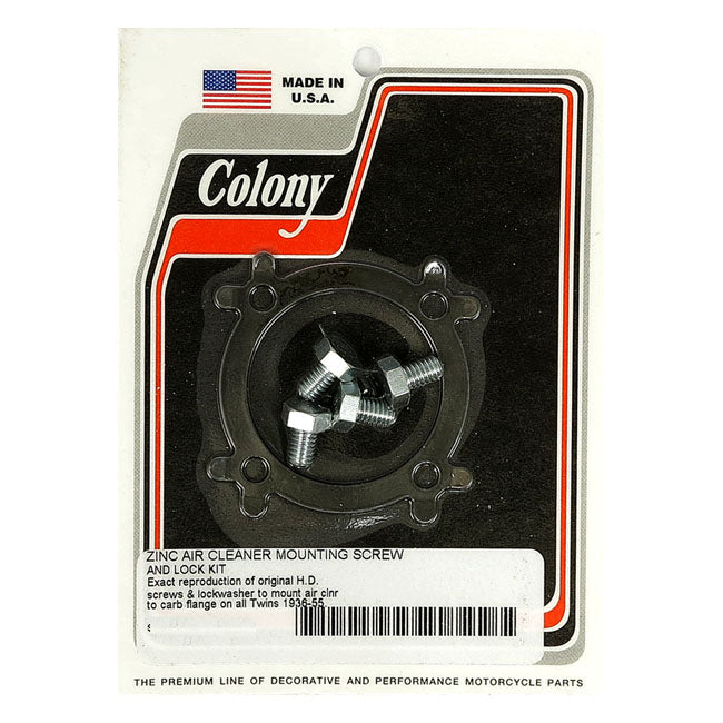 COLONY AIRCLEANER MOUNT SCREW & LOCK KT