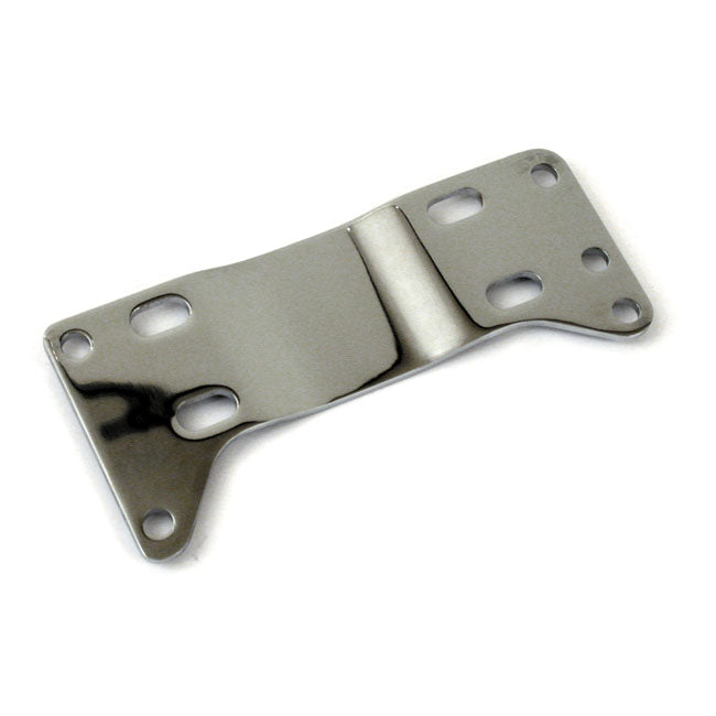 Trans Mount Plate Chrome 86-up