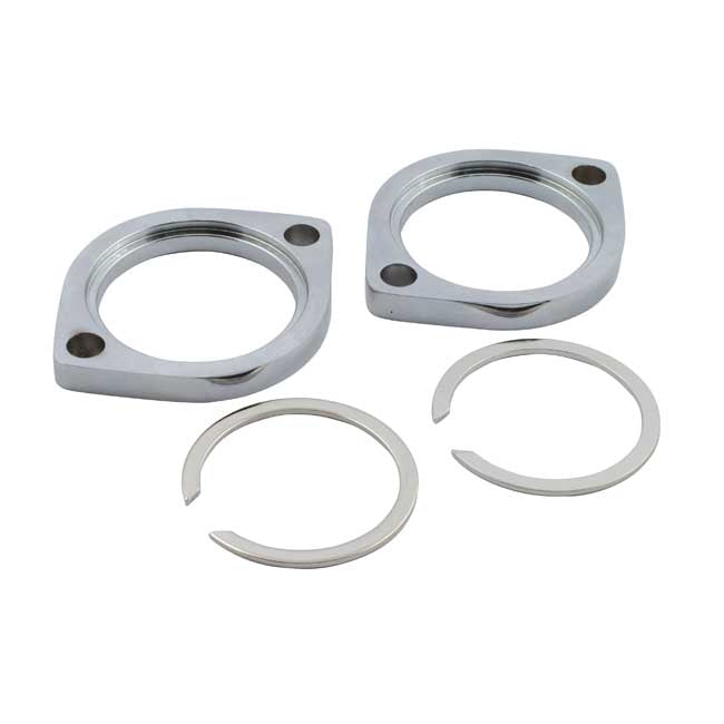 Exhaust Flange Kit with Retaining rings Evo&TC