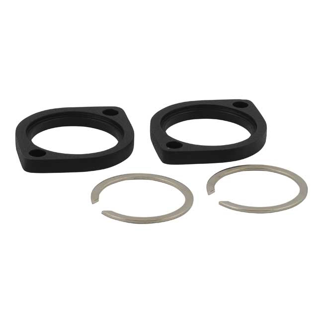 Exhaust Flange and Retainer Kit black