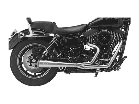SuperTrapp 4"Megaphone  2-into-1 Exhaust System Dyna 91-05