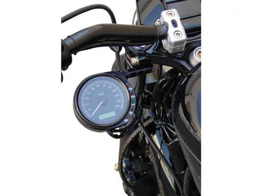 Speedometer Relocation Bracket Sportster 39mm black