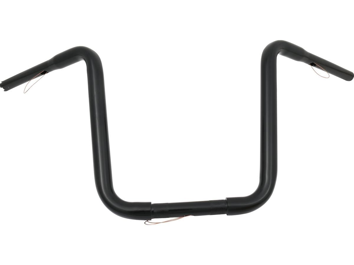 Ape Hanger 1-1/4" Black Powder 14"